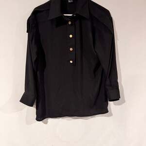 Louis Vuitton Black Long Sleeve Button Down Shirt women’s
